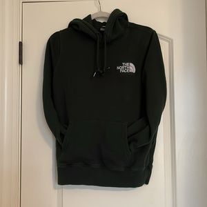 Green The North Face Women’s Hoodie Size S